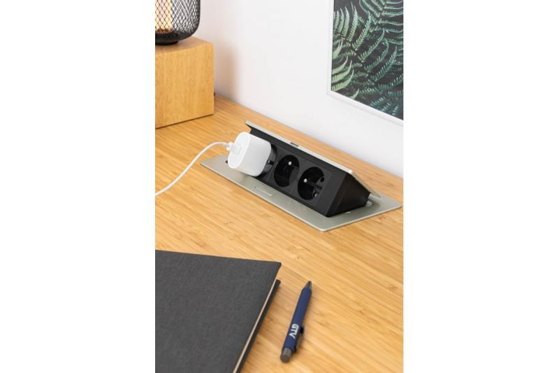 SOFT udtrækkelig stikkontakt, strømkabel 1,5 m