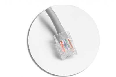 MULTISOFT Møbelstik 2x Stik med Jord, USB A+C, RJ45, Strømkabel med Stik, Hvid