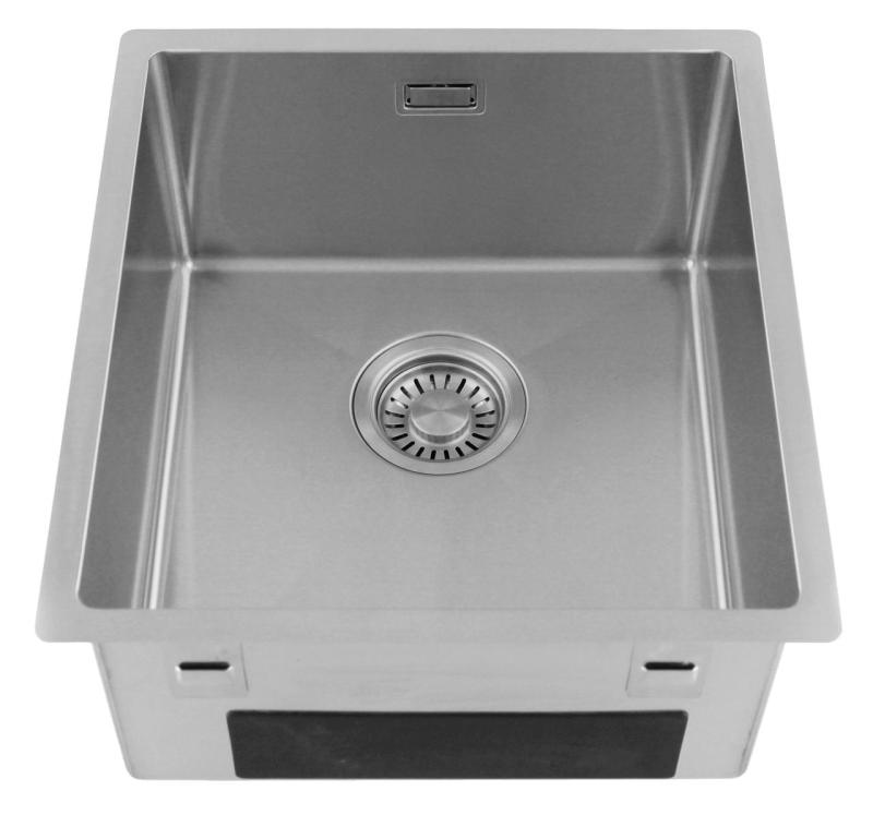 Pure.Sink Luxion Rustfrit stålvask 36x40 cm undermontering, planmontering og overflademontering  PLX3640-02