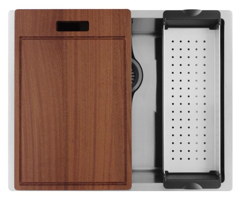 Pure.Sink Luxion Rustfrit stålvask 50x40 cm undermontering, planmontering og påbygning  PLX5040-02