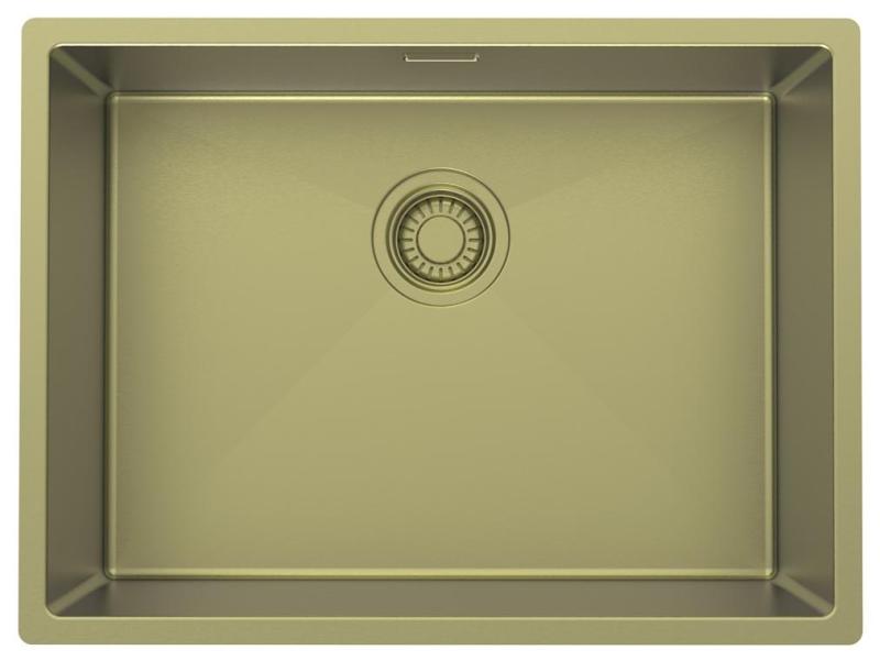 Pure.Sink Luxion Guldvask 55x40 cm undermontering, planmontering og påmontering PLX5540-60