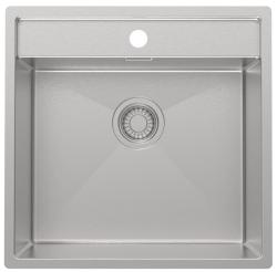 Pure.Sink Luxion rustfrit stål vask 51x50 cm Tapwing med hul til vandhane PLX5150T-02