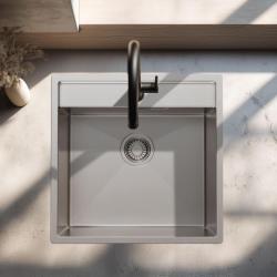 Pure.Sink Luxion rustfrit stål vask 51x50 cm Tapwing med hul til vandhane PLX5150T-02