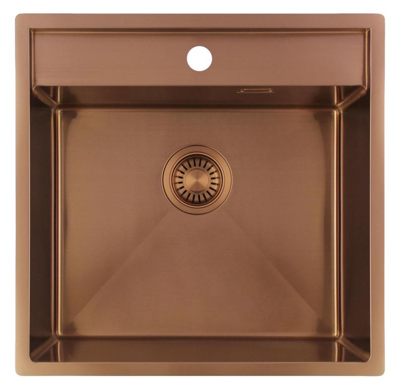 Pure.Sink Luxion Kobbervask 51x50 cm Tapwing med hul til vandhane PLX5150T-62