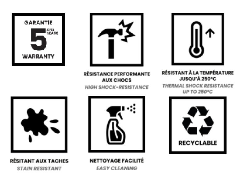 Ausmann Fiber beton grå stor vask 70x40cm undermontering, overmontering og planmontering med automatisk rustfrit stålprop 1208971920