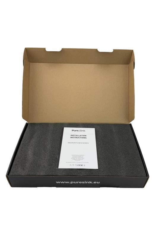 Pure.Sink Elite Steel Spark-S køkkenhane PVD kobber med udtrækkelig tud PS8041-62

