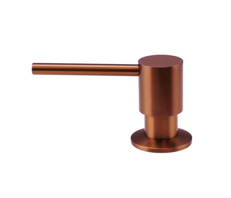 Pure.Sink Elite Steel Shine indbygget sæbedispenser PVD kobber fra oven genopfyldelig PS9010-62