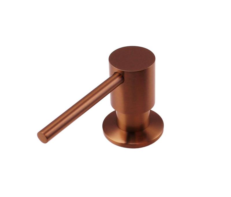 Pure.Sink Elite Steel Shine indbygget sæbedispenser PVD kobber fra oven genopfyldelig PS9010-62