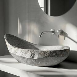 MURO TUA Vægmonteret håndvaskarmatur i krom M1.AB1.2.CR