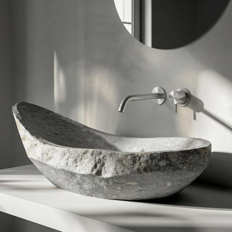 MURO TUA Vægmonteret håndvaskarmatur i krom M1.AB1.2.CR