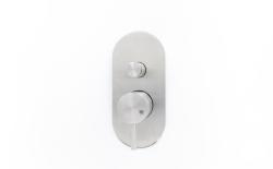 MURO TUA Vægmonteret blandebatteri med omskifterknap, krom M1.B32.S.CR