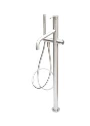 MURO TUA fritstående badekararmatur med håndbruser krom M1.CA1.CR