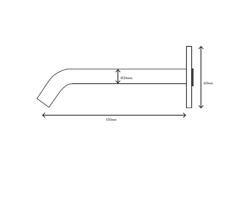 MURO TUA badekran krom M1.CA3.W.15.CR
