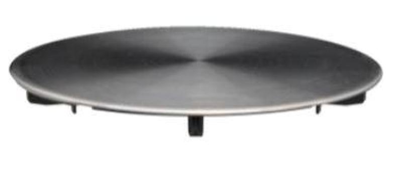 Pure.Sink Universal Afløbsdæksel, kurvprop, hætte, rustfrit stål, rund, slebet låg til afløbshul, WSTCOV-02