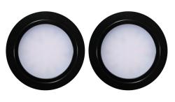 Indux Luma Lille indbygget køkken LED Spot Set 2 Spots med LED-driver Sort 1208972323