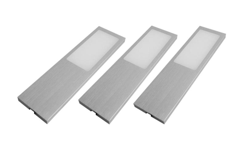 Indux Solin Køkkenmontering Multi Tone LED-sæt 3 spots x 3,6 W Aluminium 1208972341