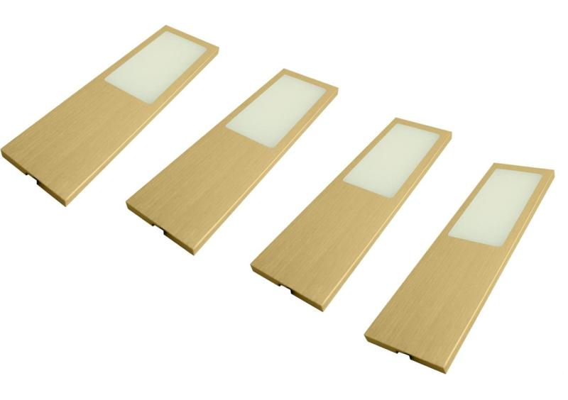 Indux Solin Køkkenmontering Multi Tone LED-sæt 4 spots x 4 W guld 1208972366