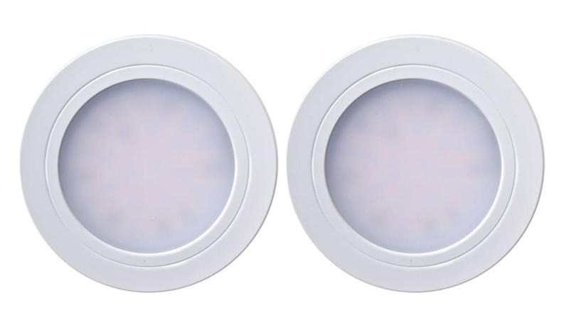 Indux Luma Lille indbygget køkken LED Spot Set 2 Spots med LED-driver Hvid 1208972375