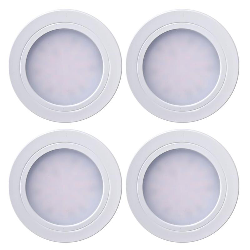 Indux Luma Lille indbygget køkken LED Spot Set 4 Spots med LED-driver Hvid 1208972377