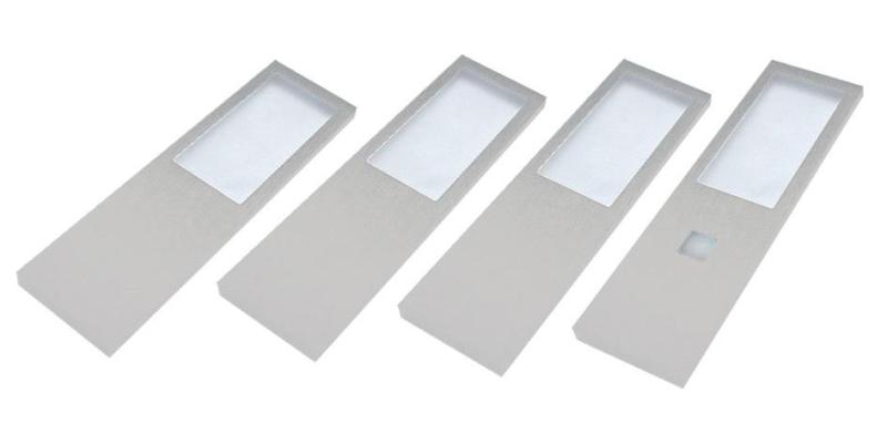 Indux Lino Køkkenmonteret LED-sæt 4 spots 4W med integreret touch-dæmpningskontakt Aluminium 1208972396
