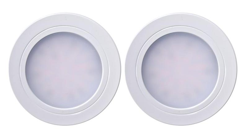 Indux Luma Indbygget køkken Multi Tone LED-sæt 2 spots hvid 1208972408