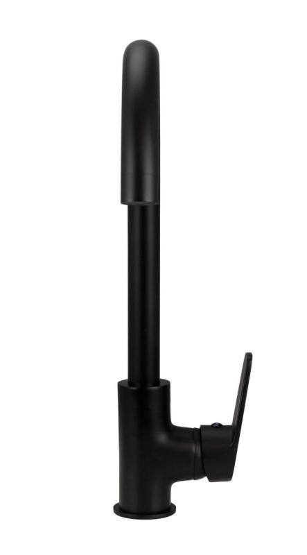 Aquanello Casa Sort køkkenarmatur med ét håndtag BL-1201-CS