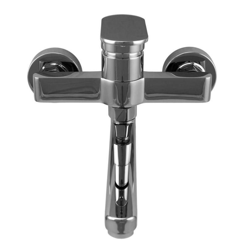 Aquanello Casa Enkelt håndtag køkkenvægarmatur krom med udløb 20 cm CR-1420-CS