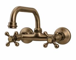 Aquanello Heritage Ascot Klassisk køkkenarmatur med udløb øverst, bronze, BN-4110-HA