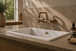 Aquanello Heritage Ascot Klassisk køkkenarmatur med udløb øverst, bronze, BN-4110-HA
