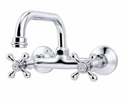 Aquanello Heritage Ascot Klassisk køkkenarmatur med øverste udløb, krom CR-4110-HA