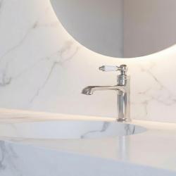 Aquanello Heritage Manor Klassisk nostalgisk håndvaskarmatur i krom CR-1001-HM