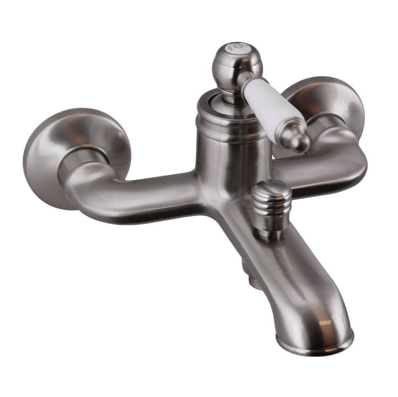 Aquanello Heritage Manor Klassisk badekararmatur i rustfrit stål NB-3001-HM