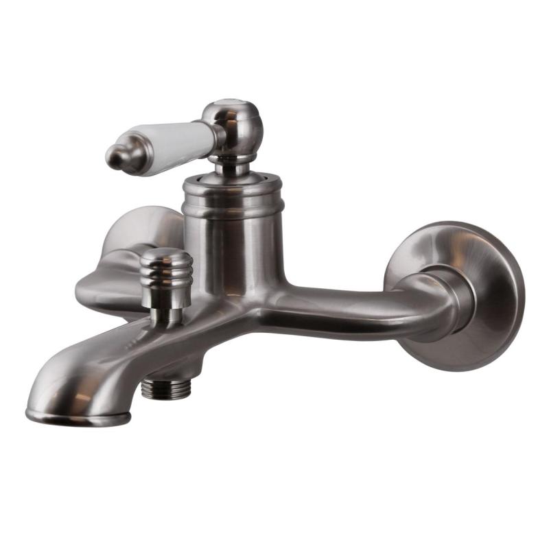 Aquanello Heritage Manor Klassisk badekararmatur i rustfrit stål NB-3001-HM