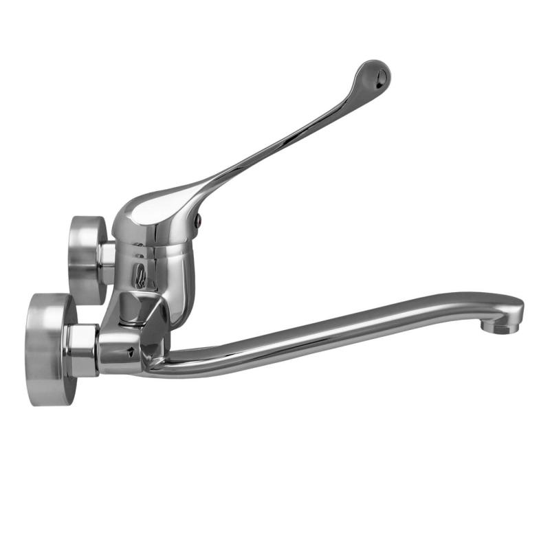 Aquanello Medic Køkkenvægkran med lang håndtag krom CR-1005-MD