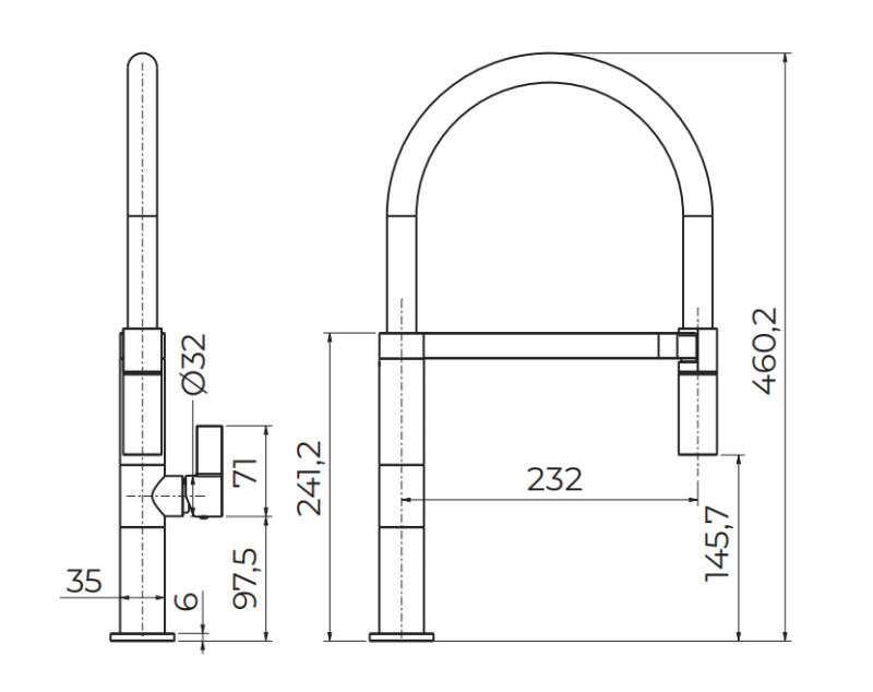 Ausmann Mosel Kombinationssæt Vask PVD Kobber 50x40 cm med køkkenarmatur, sæbedispenser og rullemåtte 1208972563
