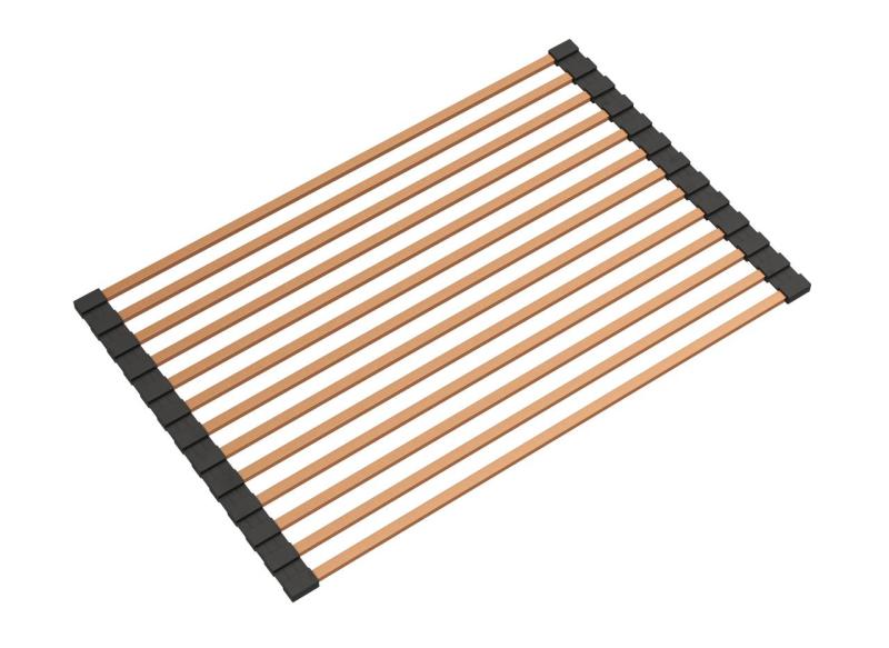 Ausmann Mosel Kombinationssæt Vask PVD Kobber 50x40 cm med køkkenarmatur, sæbedispenser og rullemåtte 1208972563