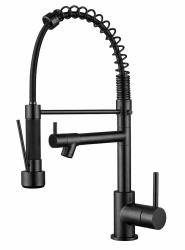 Aquanello Gastro Køkkenarmatur med professionel sprøjtefunktion, sort BL-4402-GT