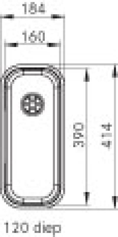 Franke vask Largo LAX 110.16D undermontering 1120157550