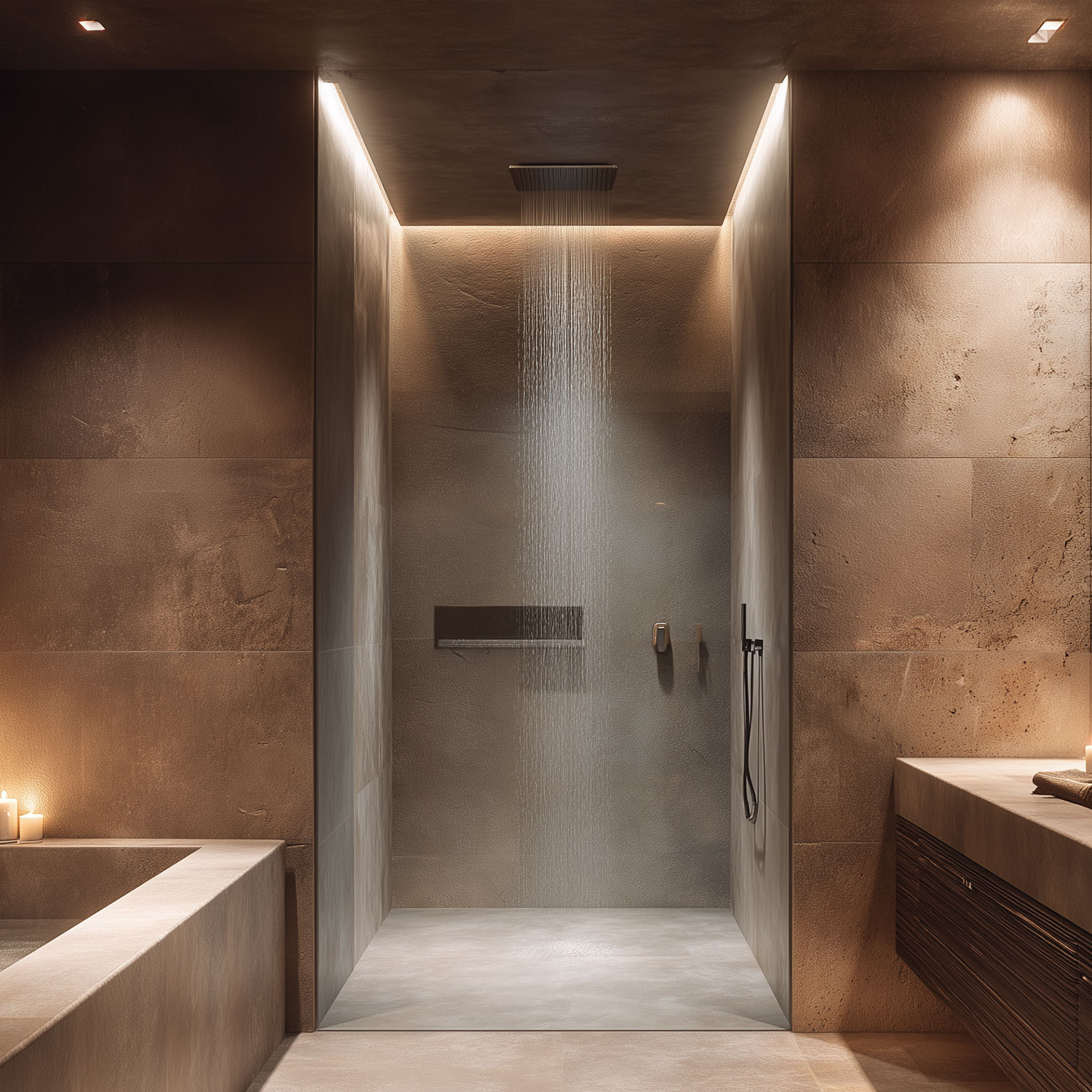 Sådan skaber du et vinterligt badeværelse